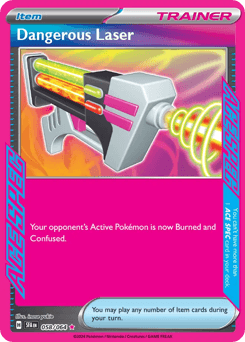 Dangerous Laser Shrouded Fable card