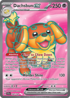 Dachsbun ex Stellar Crown card
