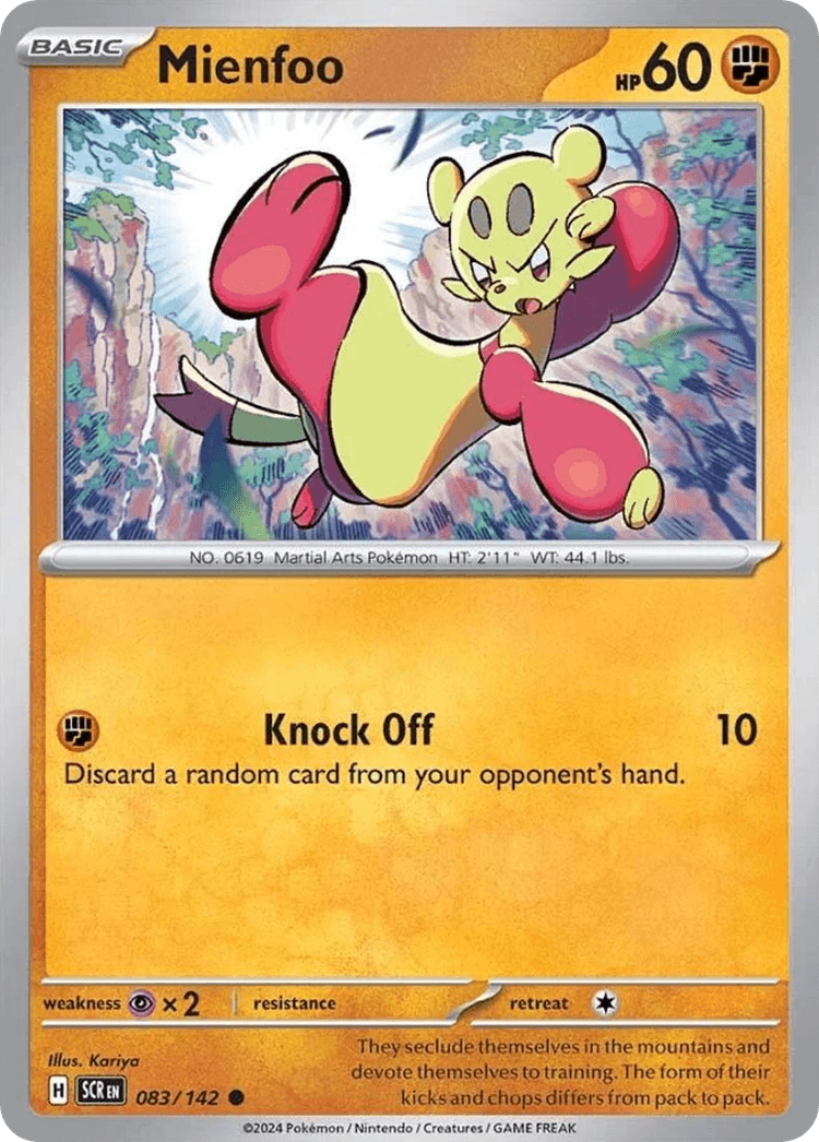 Mienfoo Stellar Crown card
