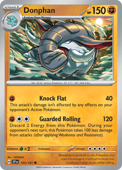 Donphan Surging Sparks card