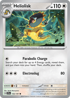 Heliolisk Surging Sparks card