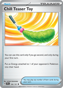 Chill Teaser Toy Surging Sparks card
