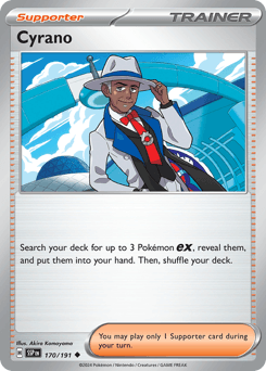 Cyrano Surging Sparks card
