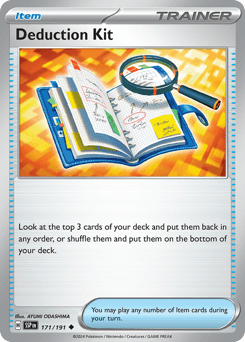 Deduction Kit Surging Sparks card