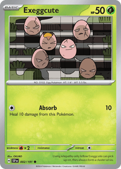 Exeggcute Surging Sparks card