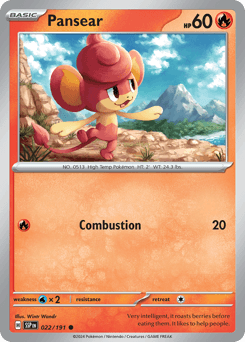 Pansear Surging Sparks card
