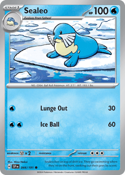 Sealeo Surging Sparks card
