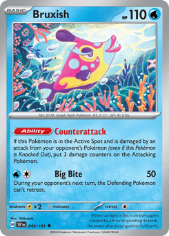 Bruxish Surging Sparks card