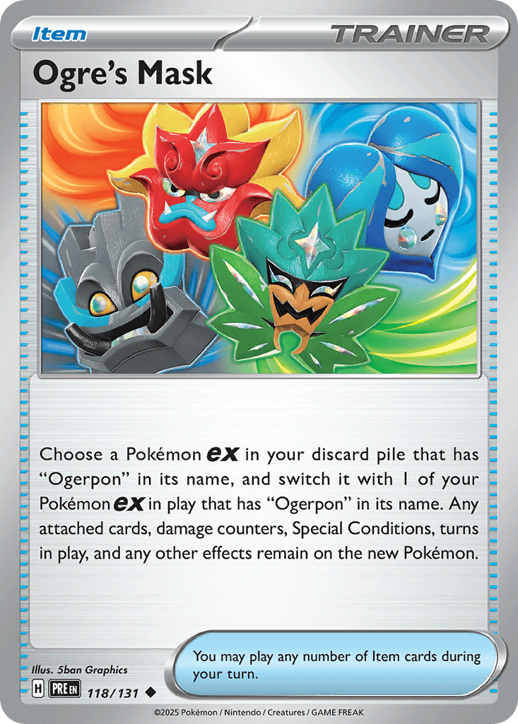 Ogre's Mask Prismatic Evolutions card