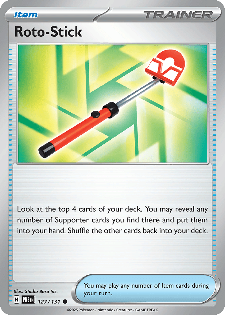 Roto-Stick Prismatic Evolutions card