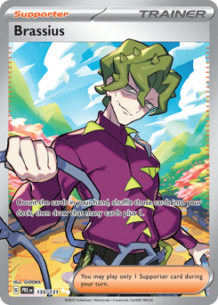 Brassius Prismatic Evolutions card