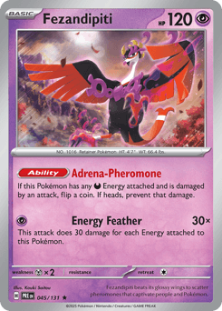 Fezandipiti Prismatic Evolutions card