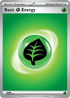 Basic Grass Energy Scarlet & Violet Energies card