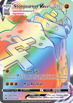 Stonjourner VMAX Sword & Shield card