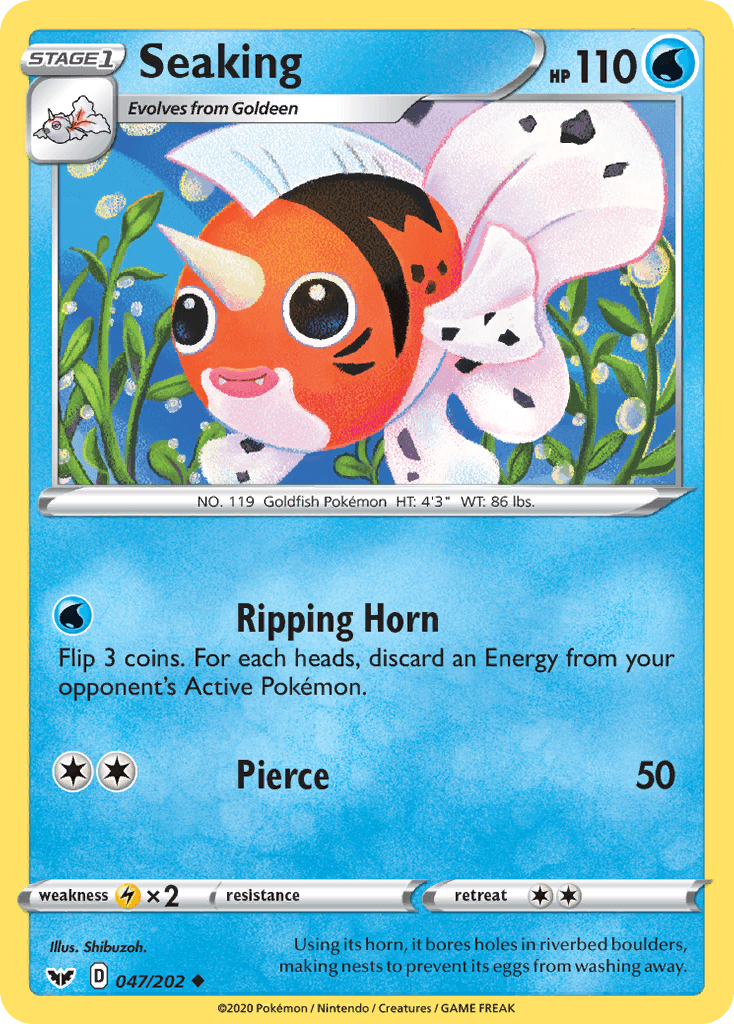 Seaking Sword & Shield card