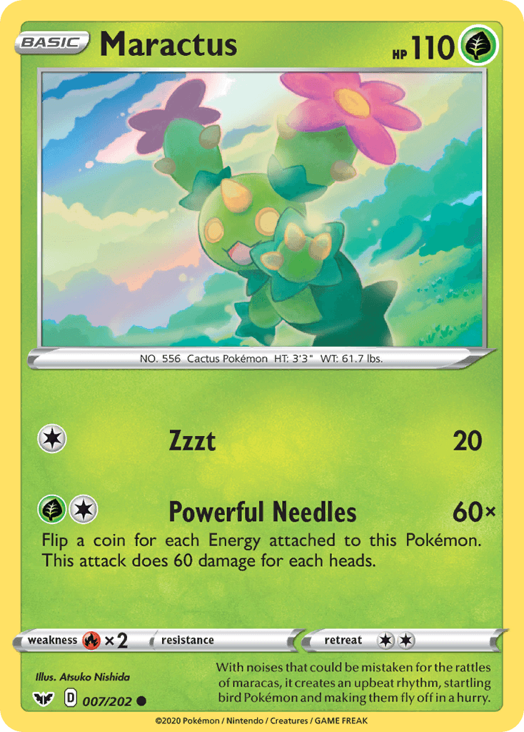 Maractus Sword & Shield card