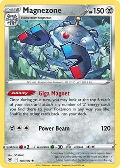 Magnezone Astral Radiance card