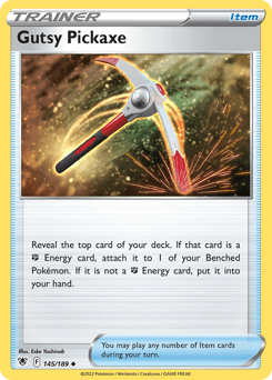 Gutsy Pickaxe Astral Radiance card