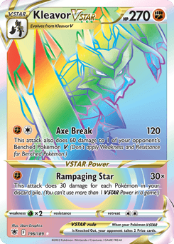 Kleavor VSTAR Astral Radiance card