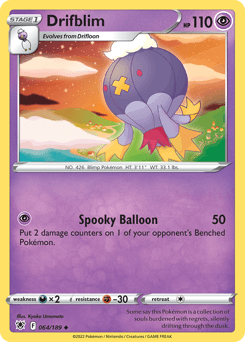 Drifblim Astral Radiance card