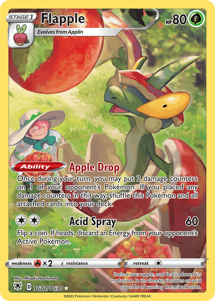 Flapple Astral Radiance Trainer Gallery card