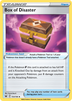 Box of Disaster Lost Origin card