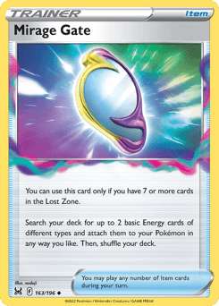 Mirage Gate Lost Origin card