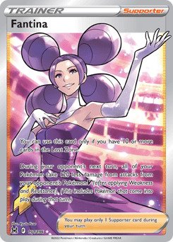 Fantina Lost Origin card