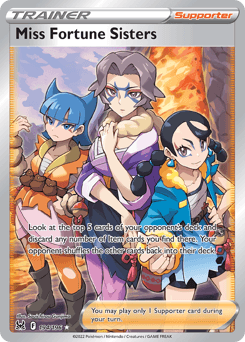 Miss Fortune Sisters Lost Origin card