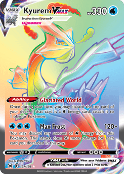 Kyurem VMAX Lost Origin card