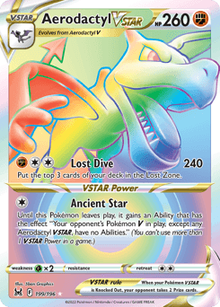 Aerodactyl VSTAR Lost Origin card
