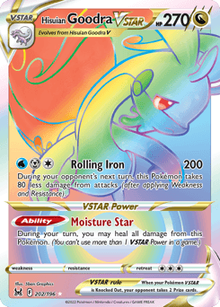 Hisuian Goodra VSTAR Lost Origin card