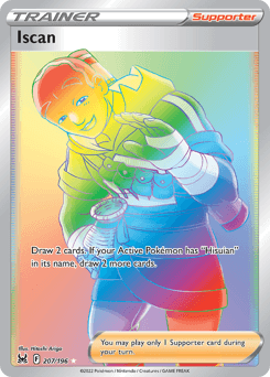 Iscan Lost Origin card