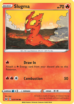Slugma Lost Origin card