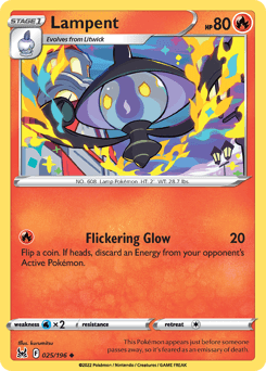 Lampent Lost Origin card