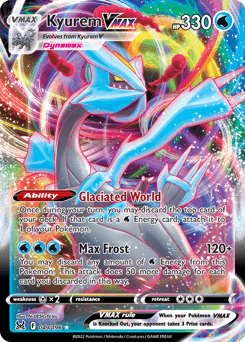Kyurem VMAX Lost Origin card