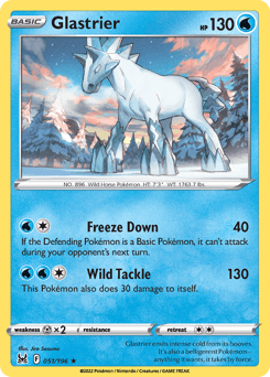 Glastrier Lost Origin card