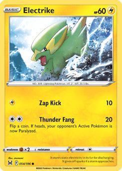 Electrike Lost Origin card