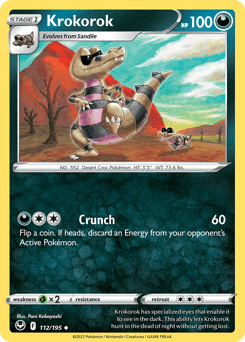 Krokorok Silver Tempest card