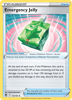 Emergency Jelly Silver Tempest card