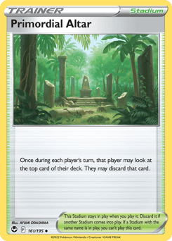 Primordial Altar Silver Tempest card