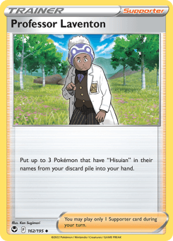 Professor Laventon Silver Tempest card