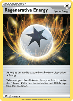 Regenerative Energy Silver Tempest card