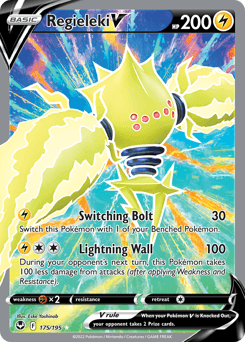 Regieleki V Silver Tempest card