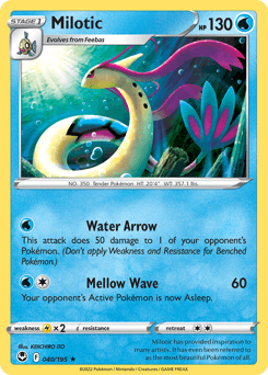 Milotic Silver Tempest card