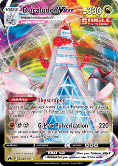 Duraludon VMAX Crown Zenith card