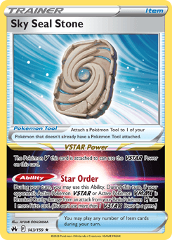 Sky Seal Stone Crown Zenith card
