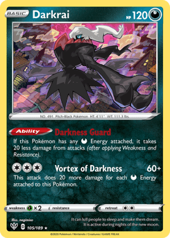 Darkrai Darkness Ablaze card