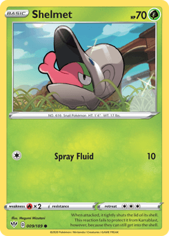 Shelmet Darkness Ablaze card