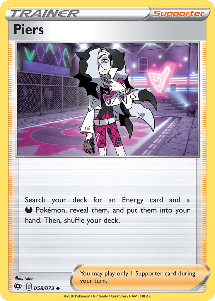 Piers Champion's Path card